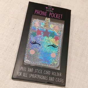 🆕 PEACE ❤️ LOVE ❤️ UNICORNS Phone Pocket